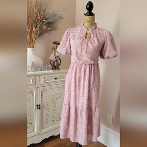 Pink Vintage Style Dress